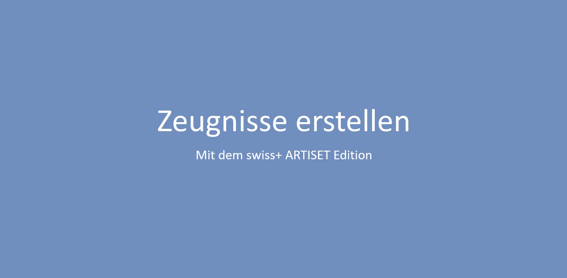 Video abspielen.