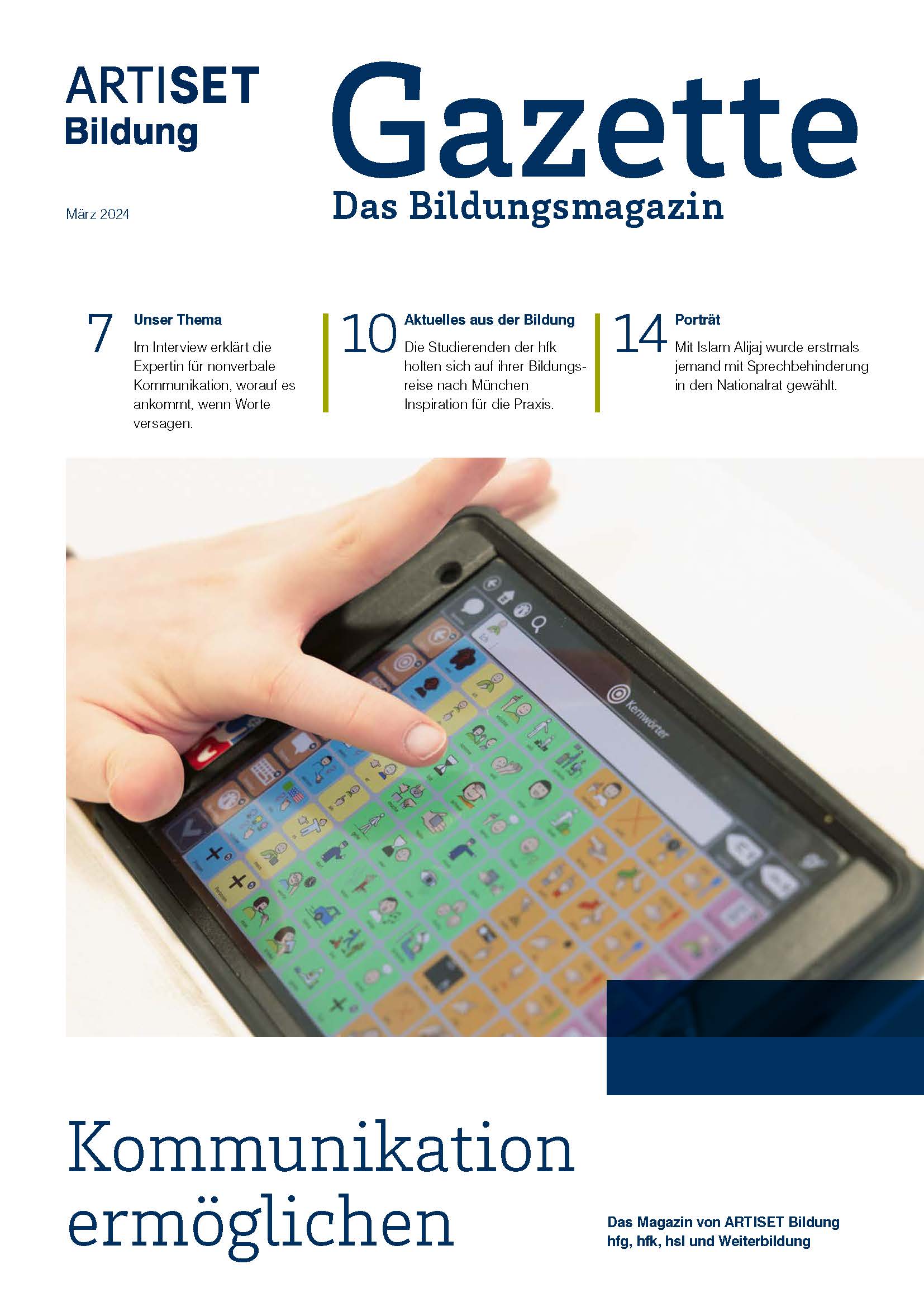 Titelbild des Magazins